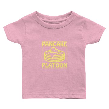 Discover Pancake Platoon Maple Syrup Butter Cooking Baking Baby T-shirts