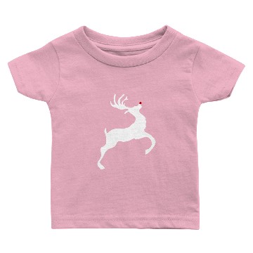 Discover Rudolph red nose reindeer xmas time Baby T-shirts