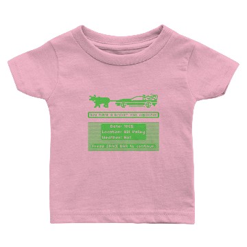 Discover Delorean Trail Baby T-shirts