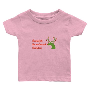 Discover rudolph the rednosed reindeer Baby T-shirts