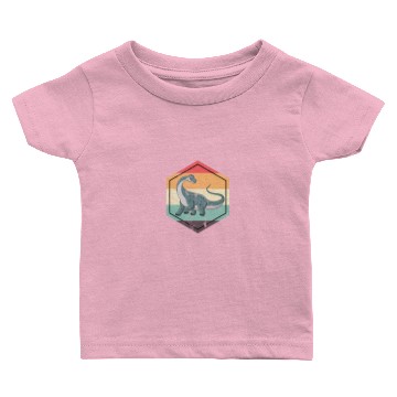 Discover Retro Brontosaurus Baby T-shirts