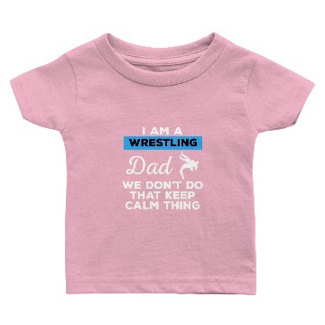 Discover Wrestling Dad Baby T-shirts