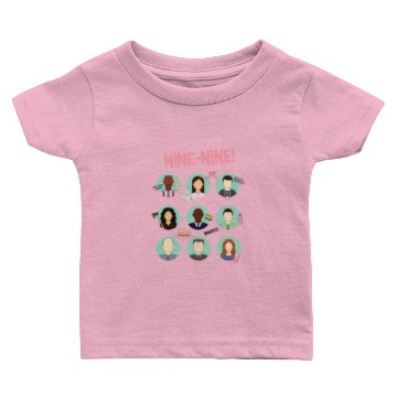 Discover Brooklyn Nine - Nine Squad Baby T-shirts