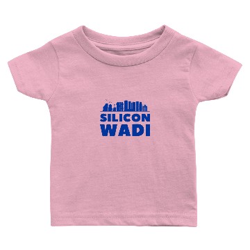Discover Silicon Wadi Valley Graphic Tel Aviv Israel Baby T-shirts