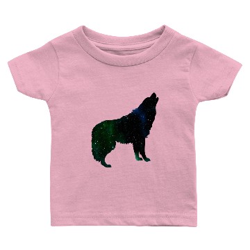 Discover Galaxy wolf Baby T-shirts