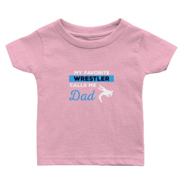 Discover Wrestling Dad Baby T-shirts