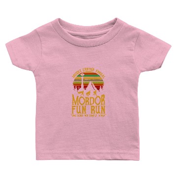 Discover Middle Earth s Annual Mordor Fun Run Baby T-shirts
