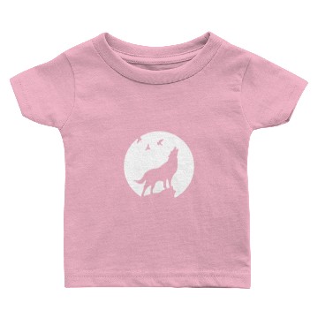 Discover Howling Wolf Baby T-shirts