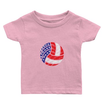 Discover Volleyball USA Baby T-shirts