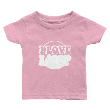 Discover I Love Lamp Baby T-shirts