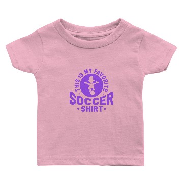Discover Soccer Player Soccer Team Soccer Rugby Goal Gift Baby T-shirts