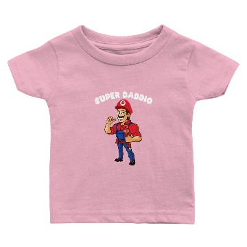 Discover Super daddio Baby T-shirts
