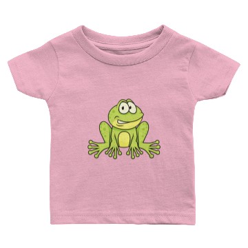 Discover Hand painted frog design Baby T-shirts
