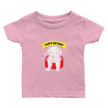 Discover Birthday Dalmatian Baby T-shirts