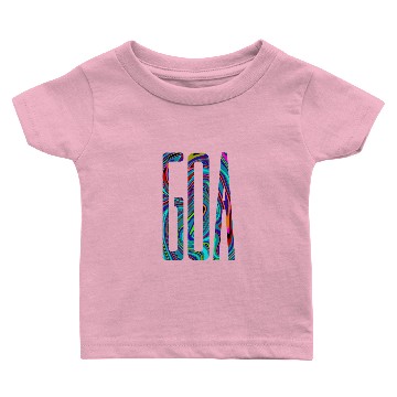 Discover Goa Batik Style Baby T-shirts Design