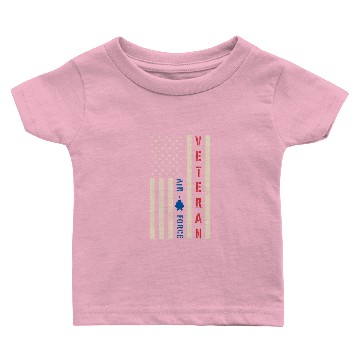 Discover U.S. Air Force Veteran Baby T-shirts