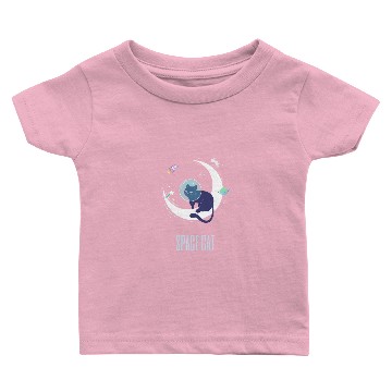Discover Space cat Baby T-shirts