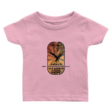 Discover Sea Eagle Baby T-shirts