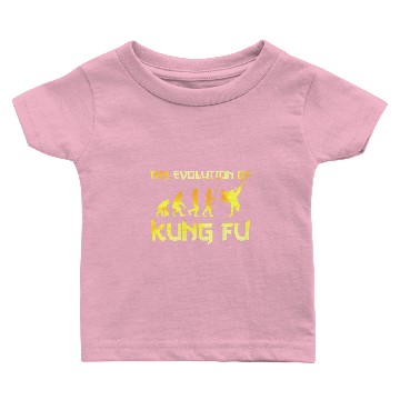 Discover Kung Fu Evolution Baby T-shirts