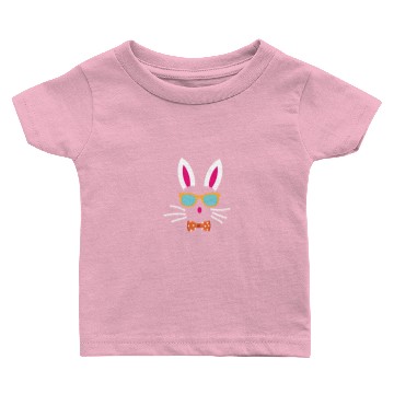 Discover Easter - easter bunny with easter egg Baby T-shirts