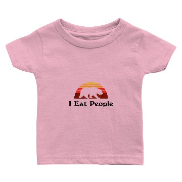 Discover I Hate People Camping Hiking Here Baby T-shirts