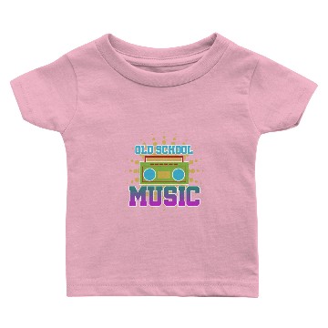 Discover Old School Music Baby T-shirts