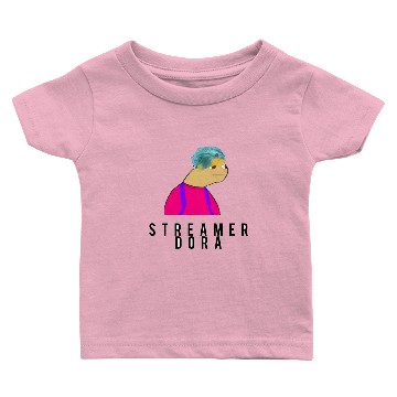 Discover Streamer Dora Baby T-shirts