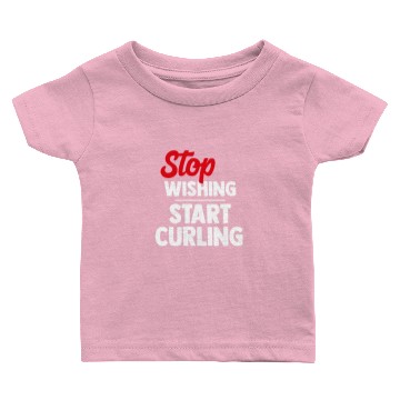 Discover Curling Baby T-shirts