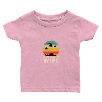 Discover Proud Air Force Wife Baby T-shirts