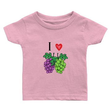 Discover I love grape Baby T-shirts