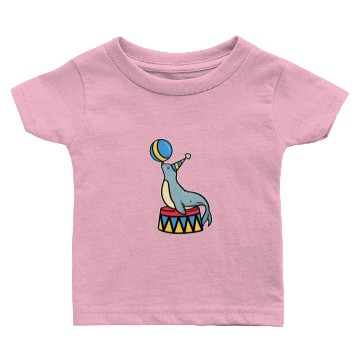 Discover seal circus Baby T-shirts