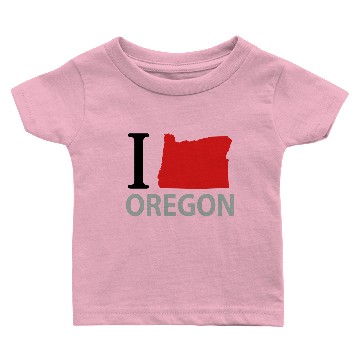 Discover I love Oregon Baby T-shirts