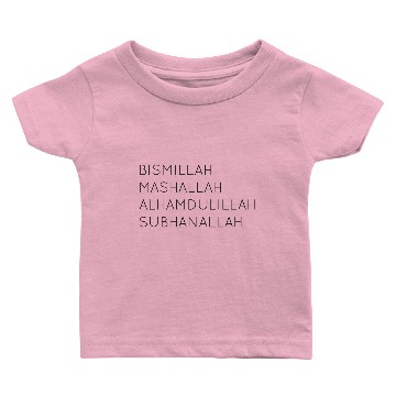 Discover Bismillah Mashallah Subhanallah Islam Baby T-shirts