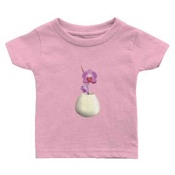 Discover orchid in a vase Baby T-shirts