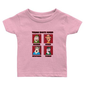 Discover Village Dude Redneck Hillbilly SQUAD Baby T-shirts.