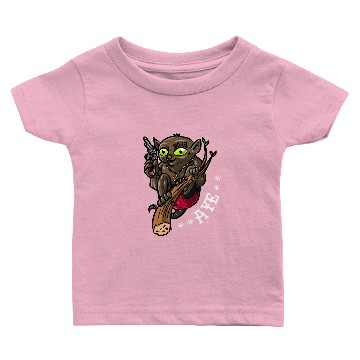 Discover Tarsier Big Eye Monkey Gangster Baby T-shirts