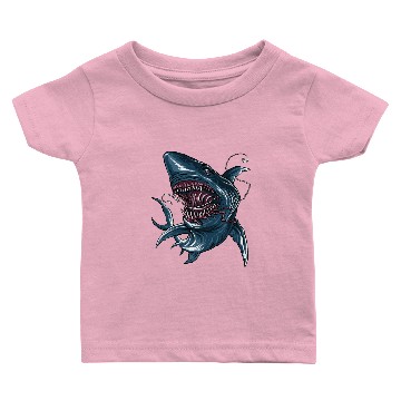 Discover Shark Shark Attack Baby T-shirts