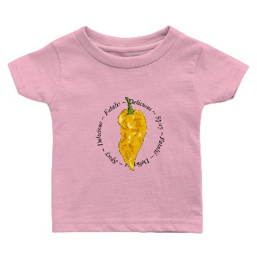 Discover Chili Pepper Hot Sauce Fatalii Spicy Food Baby T-shirts