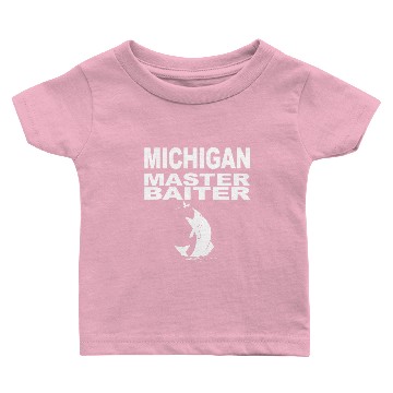Discover Michigan Master Baiter Baby T-shirts