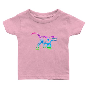 Discover Abstract Velociraptor Design Baby T-shirts