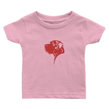 Discover Black Great Dane Virus Heart Baby T-shirts
