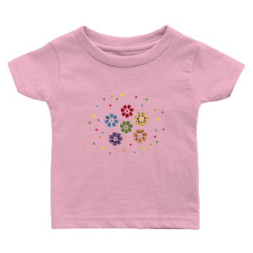 Discover Ladybug to color and shape learn for children Baby T-shirts