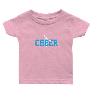 Discover Cheerleading Bows Bling Cheerleading Baby T-shirts