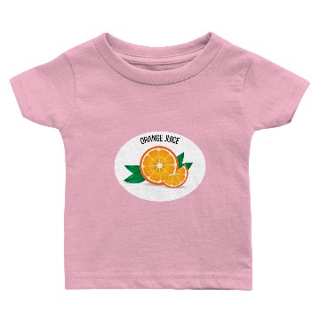 Discover Orange Juice Baby T-shirts