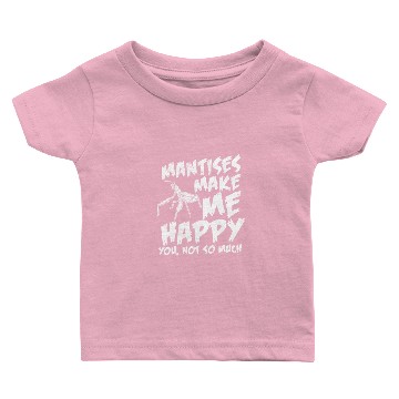 Discover Mantis insect happiness Baby T-shirts