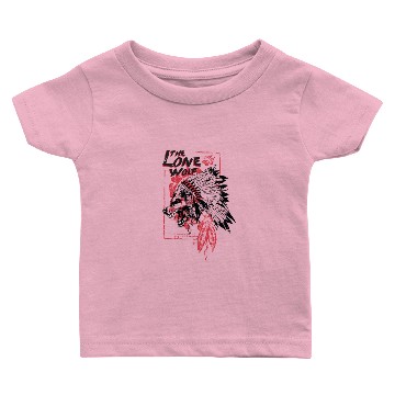 Discover The lone wolf Baby T-shirts