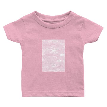 Discover Cherry Blossom BRIGHT PANTONE ABSTRACT ART PATTERN Baby T-shirts