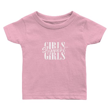 Discover Girls Support Girls Baby T-shirts