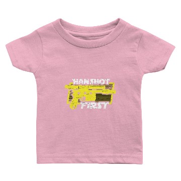 Discover Han Shot First Baby T-shirts