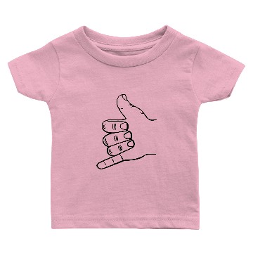 Discover Shaka Open Hang Loose 1c Baby T-shirts